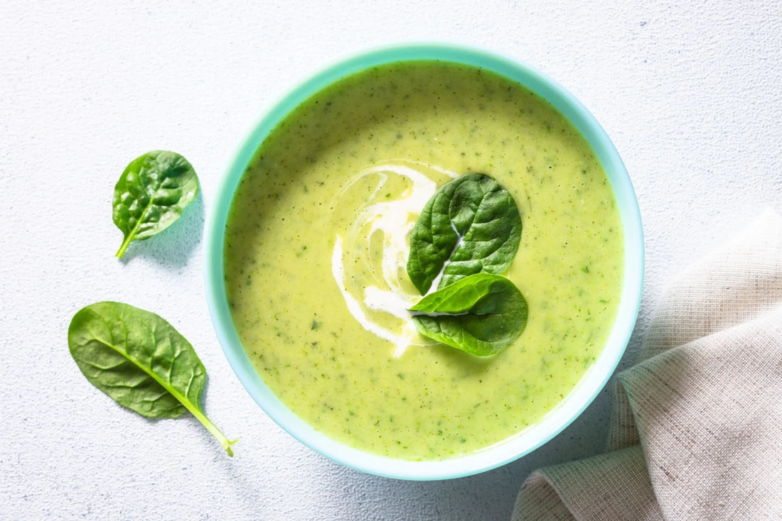 Sütlü Ispanak Çorbası (10+ Ay)