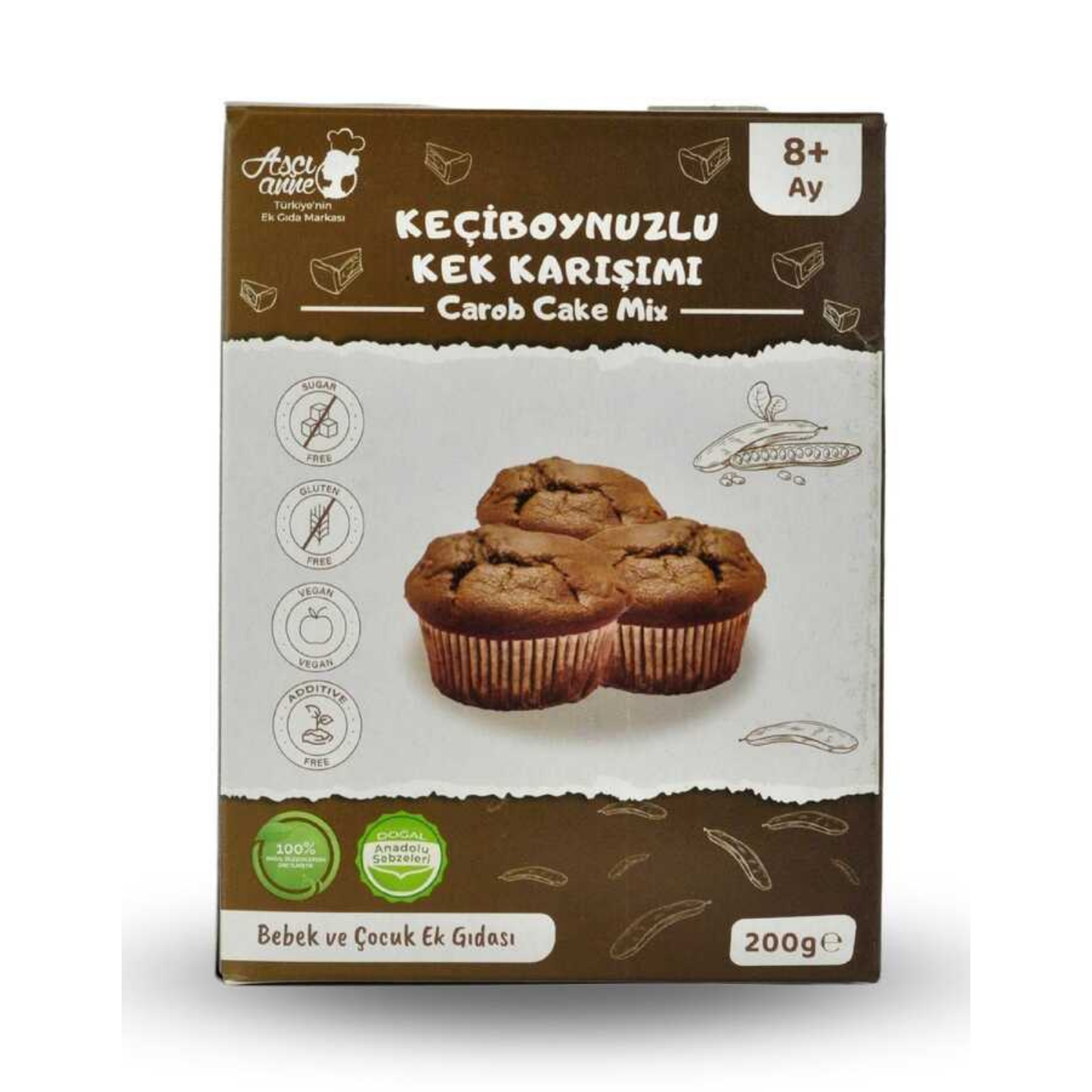 Aşçı Anne Keçiboynuzlu Kek Karışımı