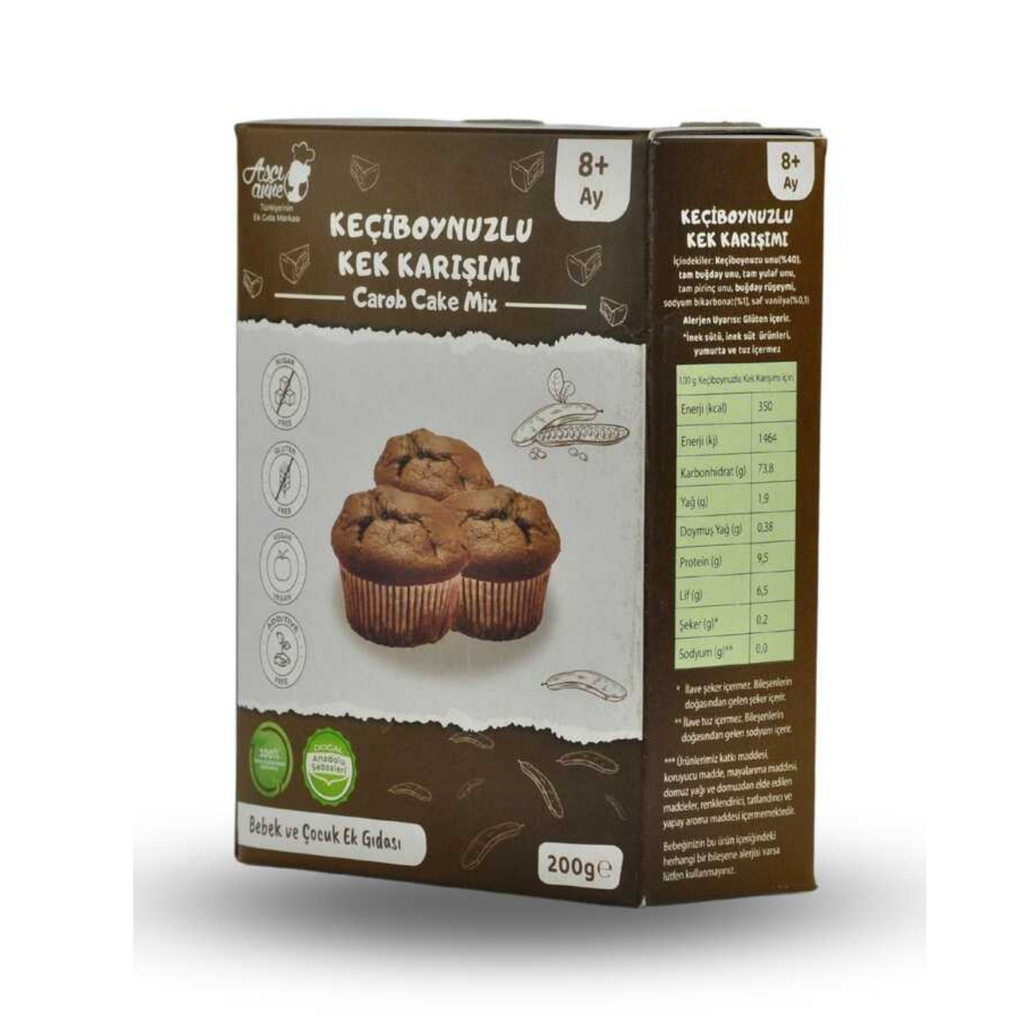 Aşçı Anne Keçiboynuzlu Kek Karışımı