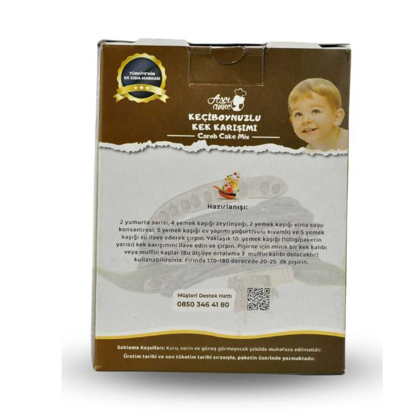 Aşçı Anne Keçiboynuzlu Kek Karışımı