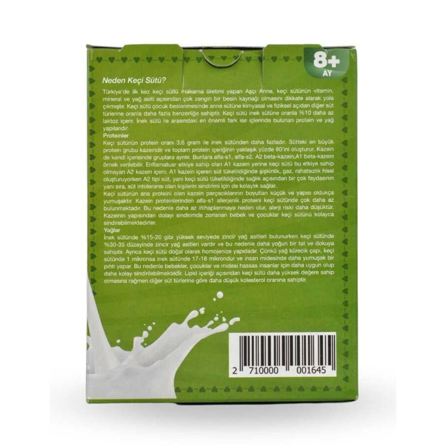 Aşçı Anne Ispanaklı Makarna (Boncuk)