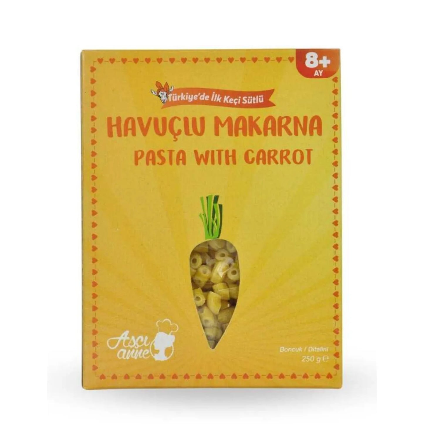 Aşçı Anne Havuçlu Makarna (Boncuk)