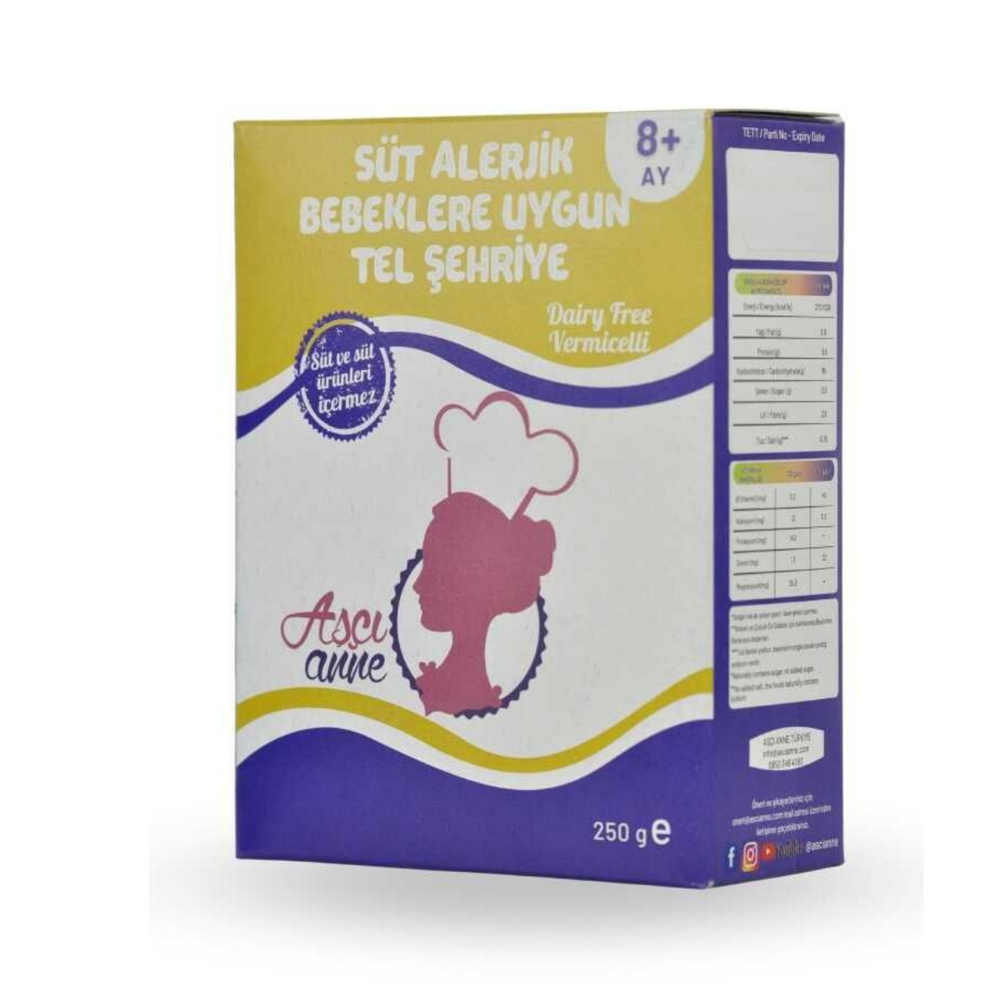 Aşçı Anne Süt Alerjik Tel Şehriye