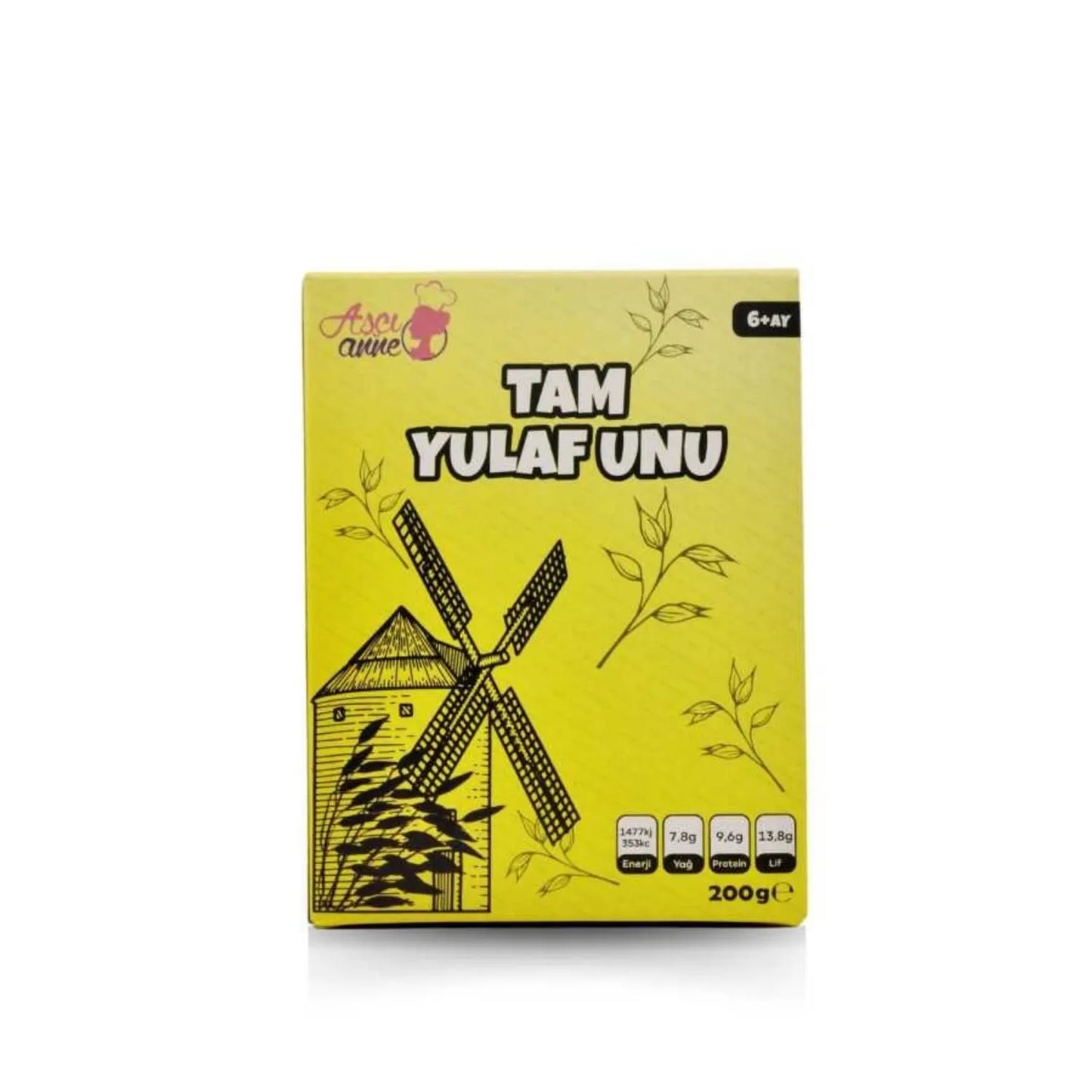 Aşçı Anne Tam Yulaf Unu