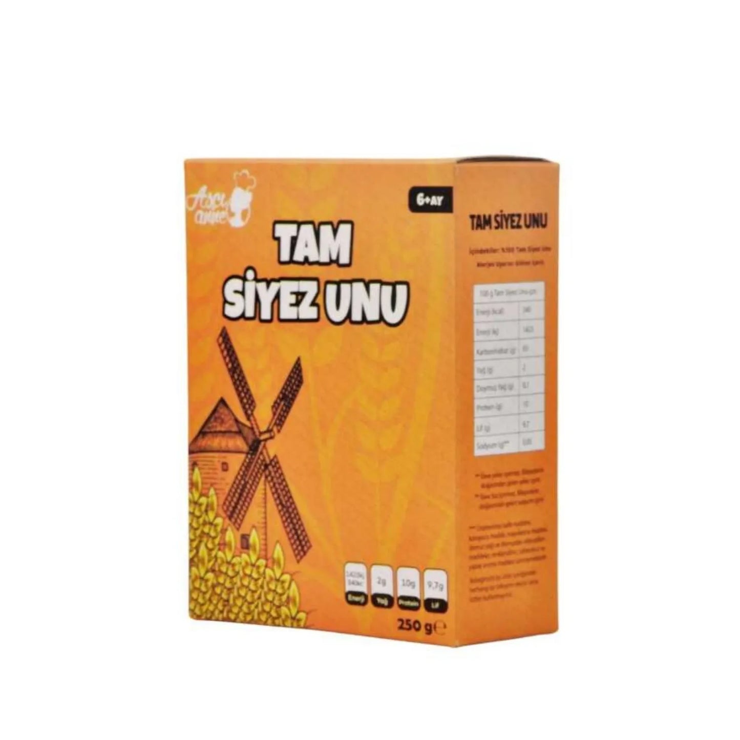 Aşçı Anne Tam Siyez Unu