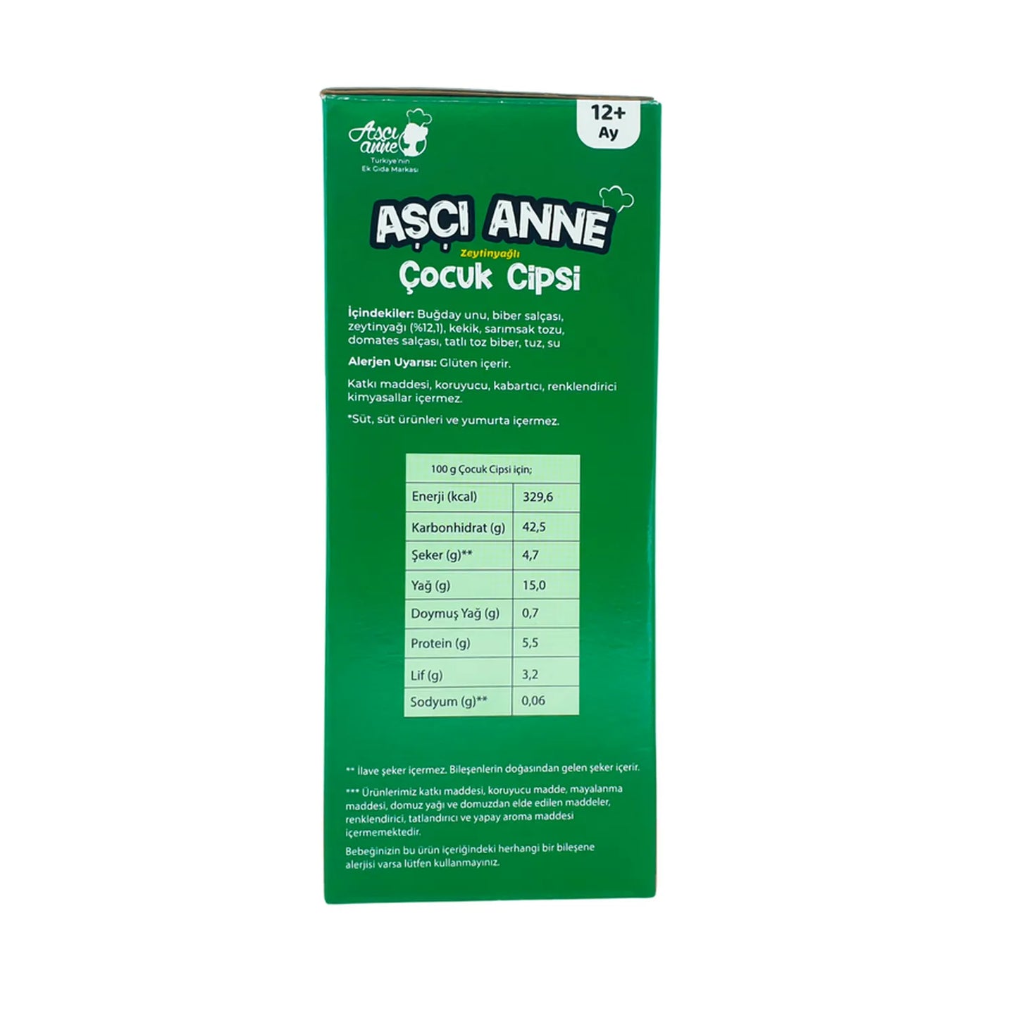 Aşçı Anne Çocuk Cipsi