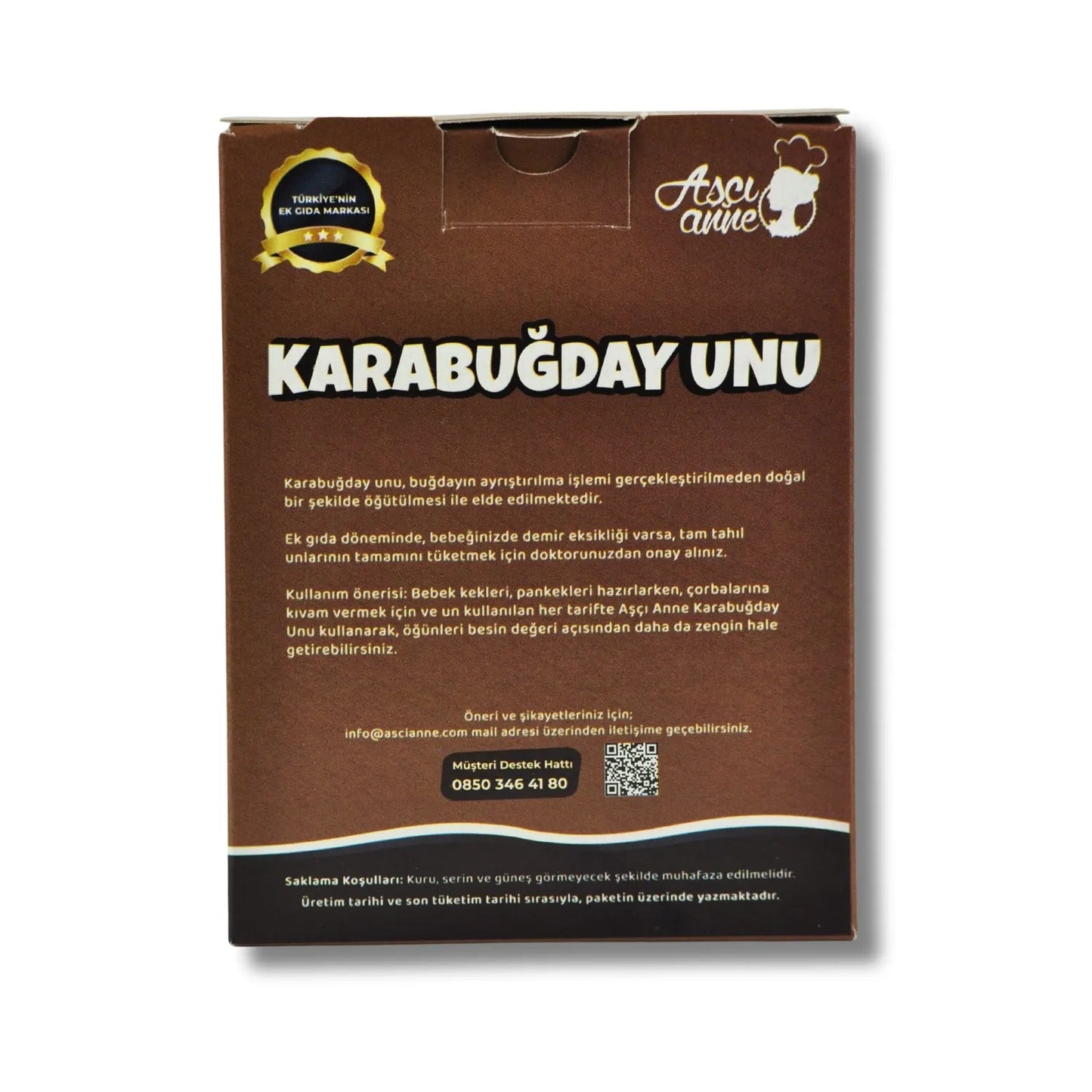 Aşçı Anne Karabuğday Unu