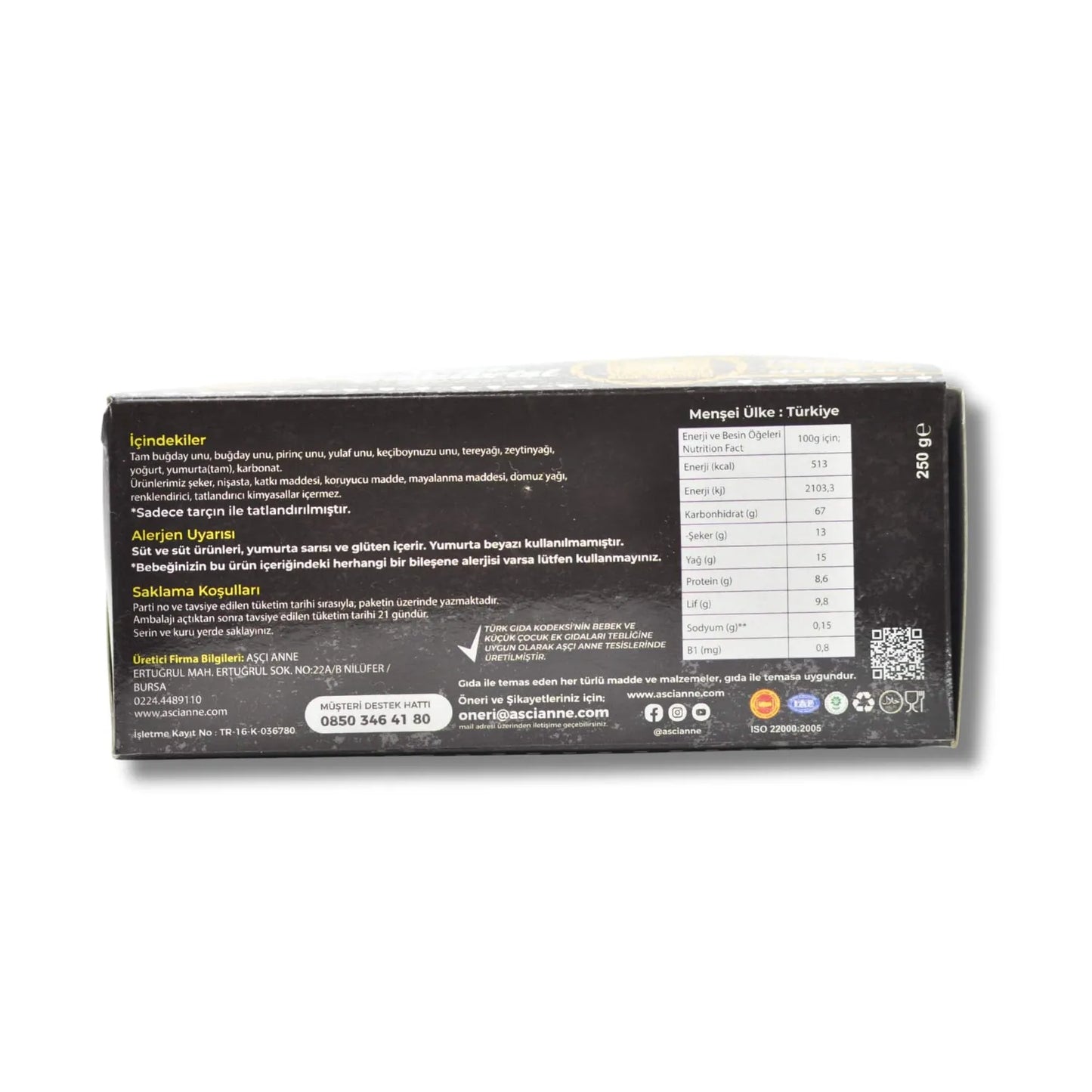 Aşçı Anne Keçiboynuzlu Bebe Bisküvisi