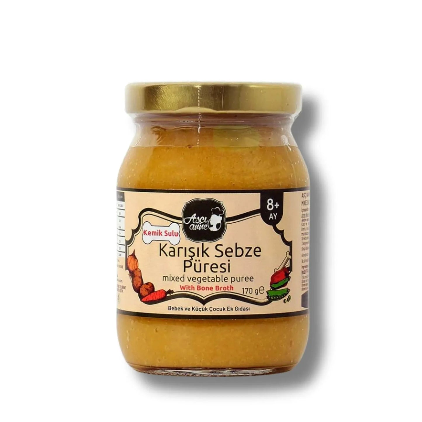 Aşçı Anne Karışık Sebze Püresi