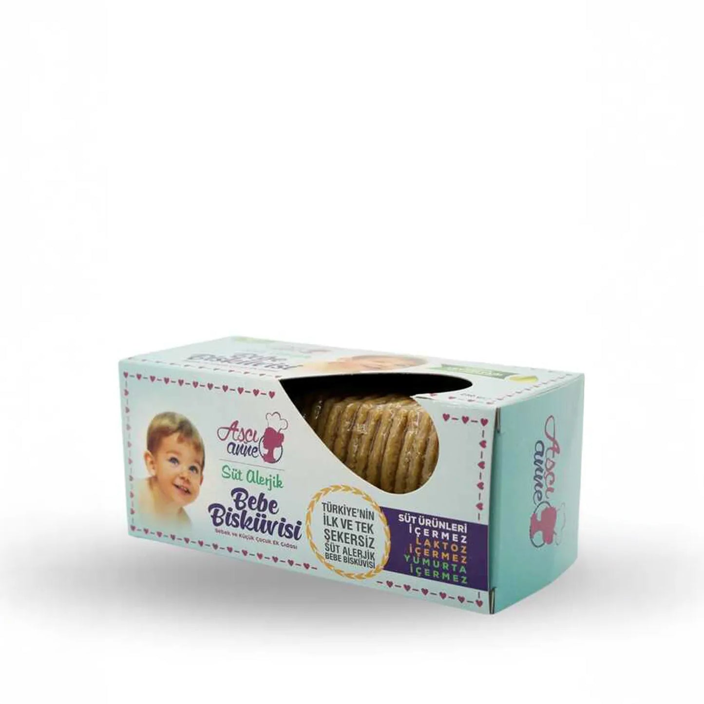 Aşçı Anne Süt Alerjik Bebe Bisküvisi