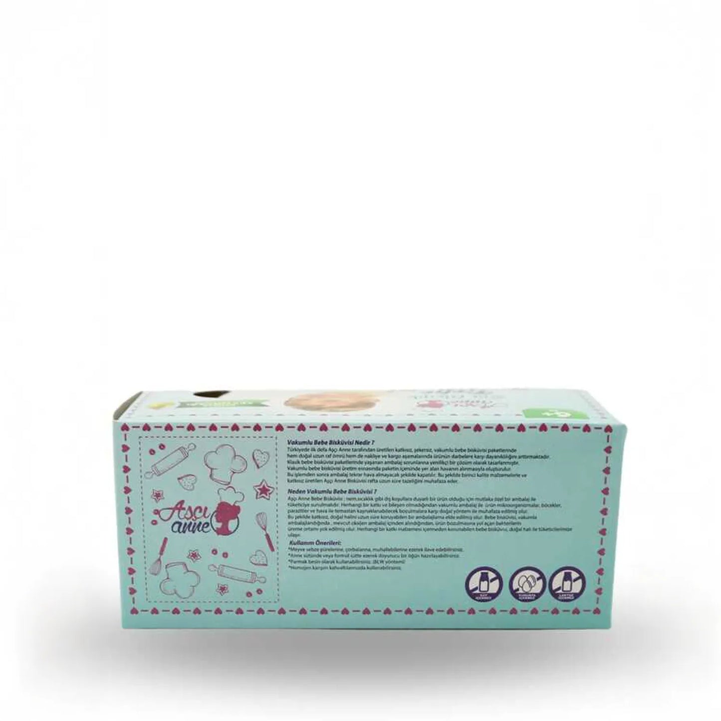 Aşçı Anne Süt Alerjik Bebe Bisküvisi