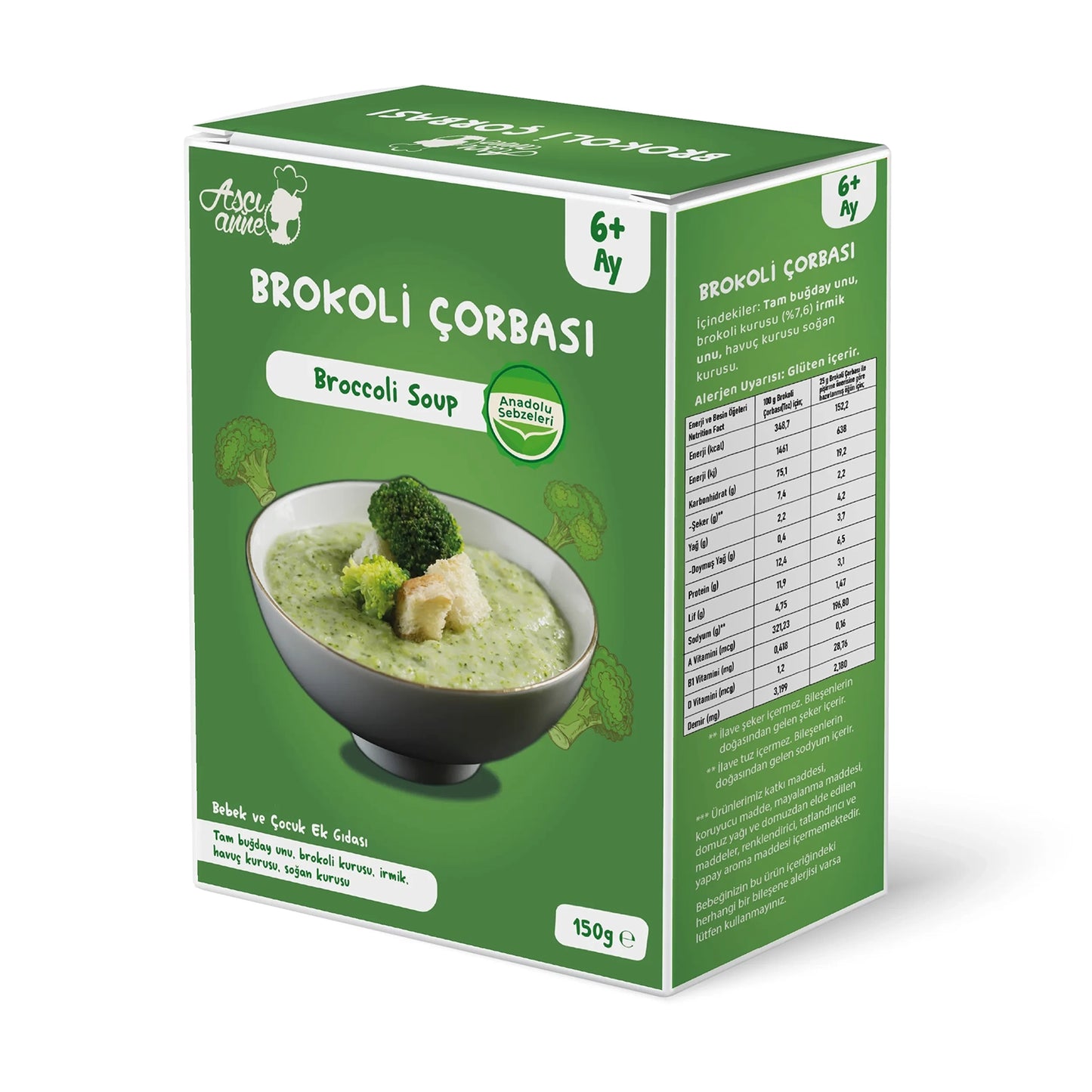 Aşçı Anne Brokoli Çorbası