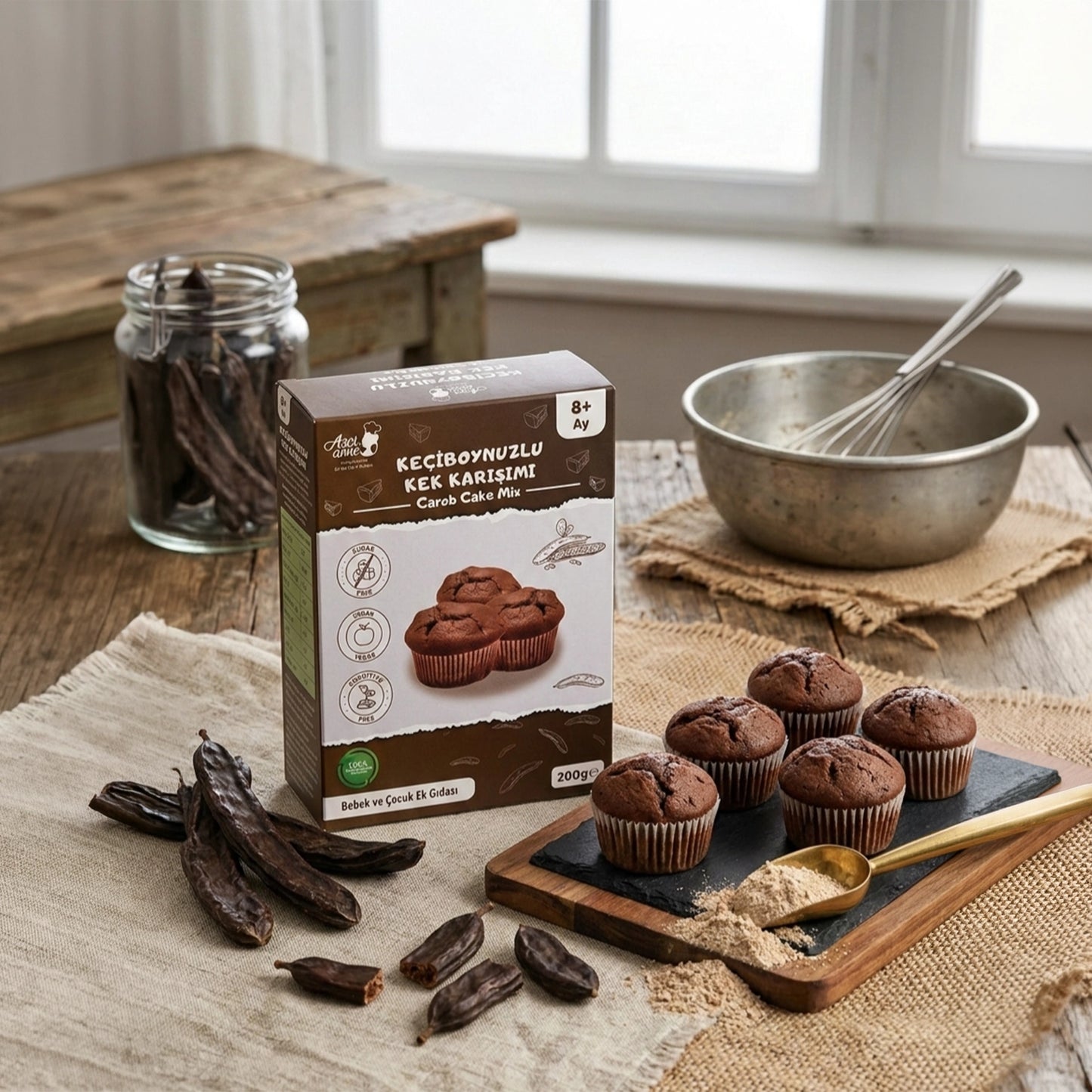 Aşçı Anne Keçiboynuzlu Kek Karışımı