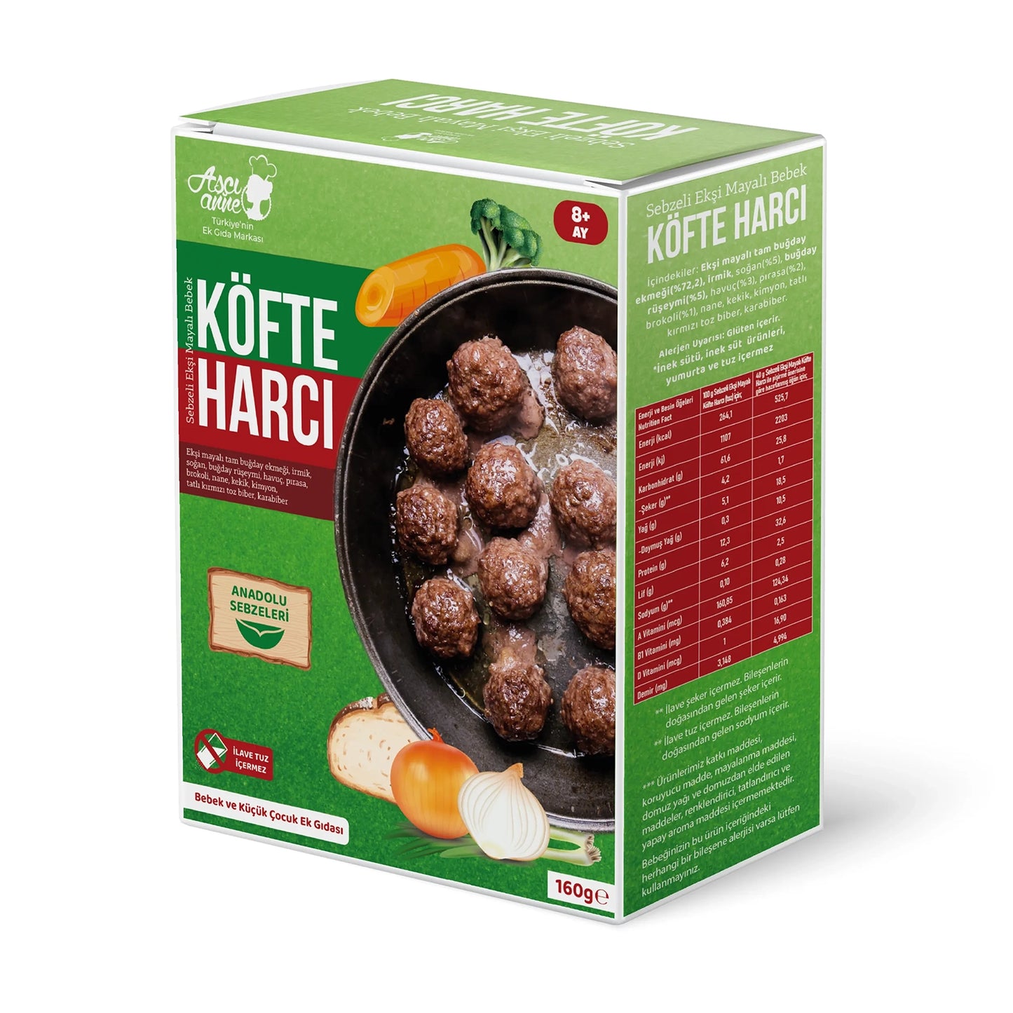 Aşçı Anne Ekşi Mayalı Köfte Harcı