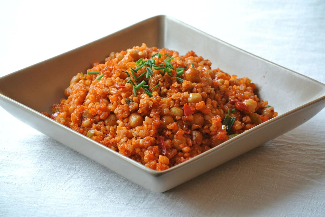 Yeşil Mercimekli ve Havuçlu Bulgur Pilavı (10+ Ay)
