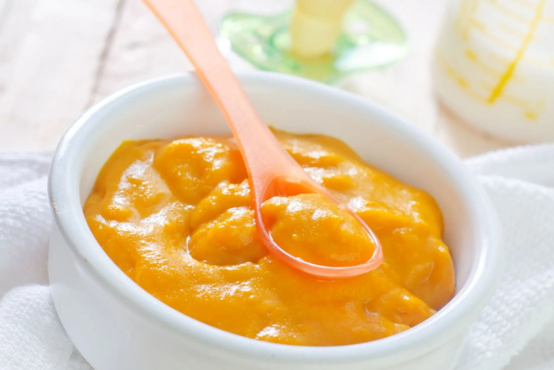 Bebeklere Kapya Biberli Kabak Püresi (6+ Ay)