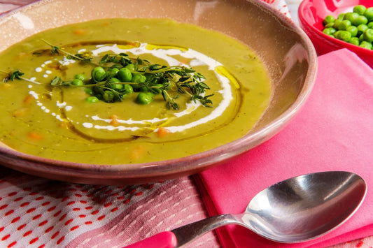 Yıldızlı Bezelye Çorbası (8+ Ay)