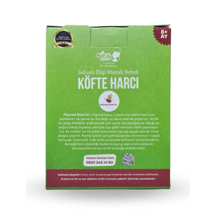 Aşçı Anne Ekşi Mayalı Köfte Harcı