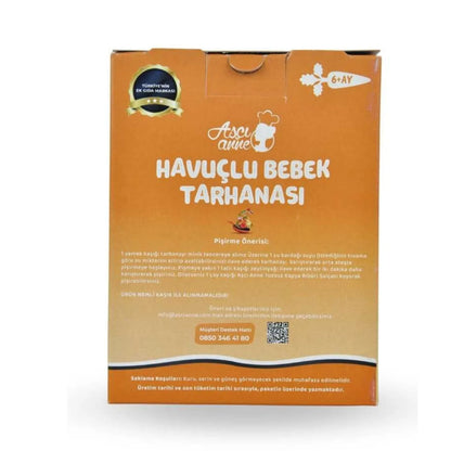 Aşçı Anne Havuçlu Bebek Tarhanası