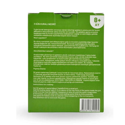 Aşçı Anne Süt Alerjik Ispanaklı Makarna (Dirsek)