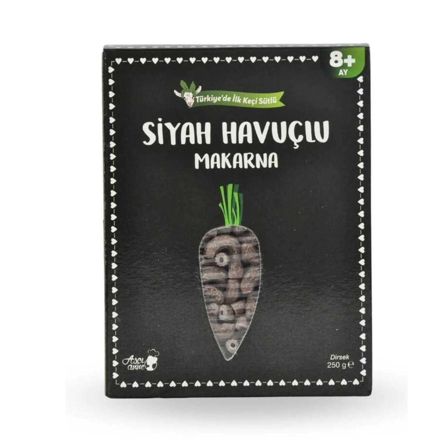 Aşçı Anne Siyah Havuçlu Makarna (Dirsek)