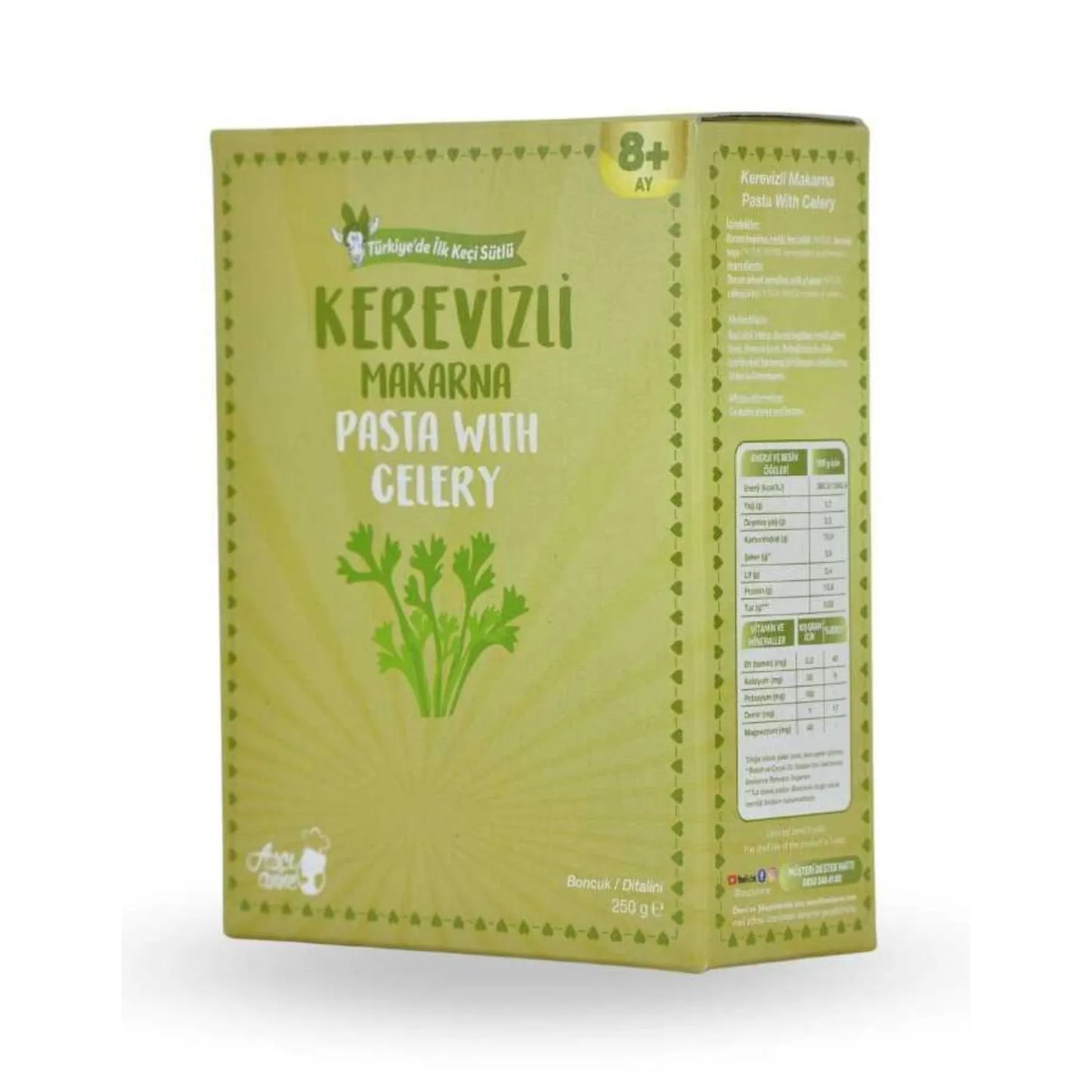 Aşçı Anne Kerevizli Makarna (Boncuk)