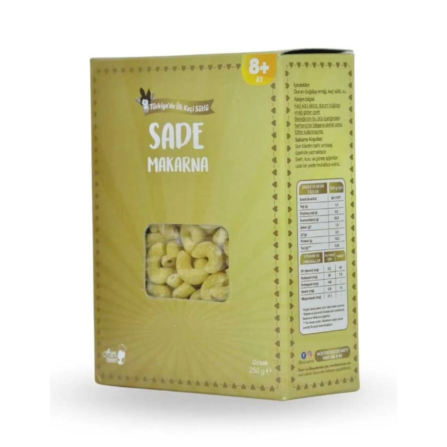 Aşçı Anne Sade Makarna (Dirsek)