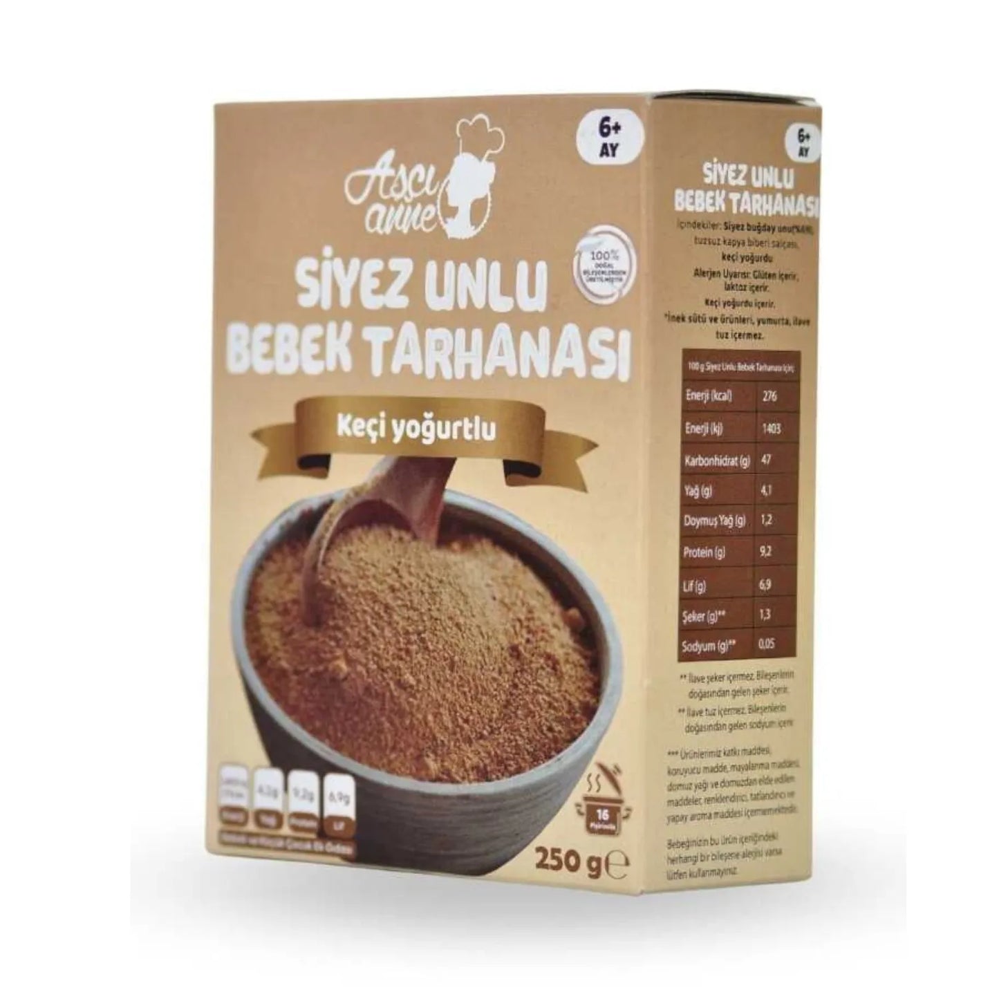 Aşçı Anne Siyez Unlu Bebek Tarhanası