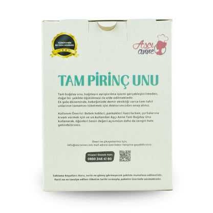 Aşçı Anne Tam Pirinç Unu