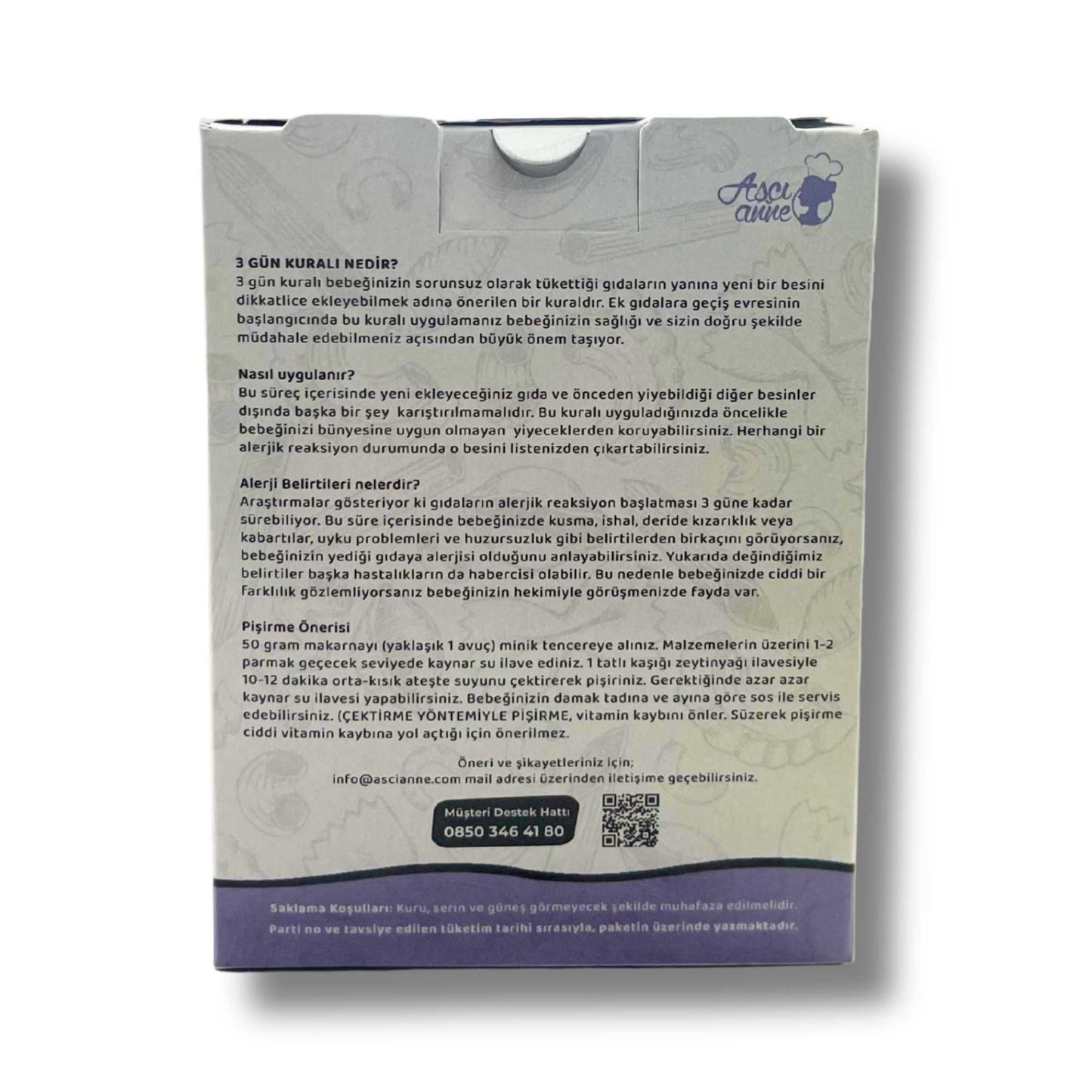 Aşçı Anne Süt Alerjik Tel Şehriye