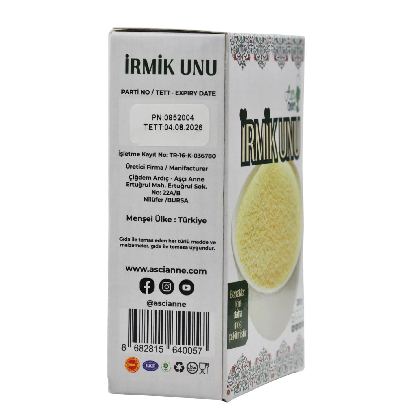 Aşçı Anne Bebek İrmiği