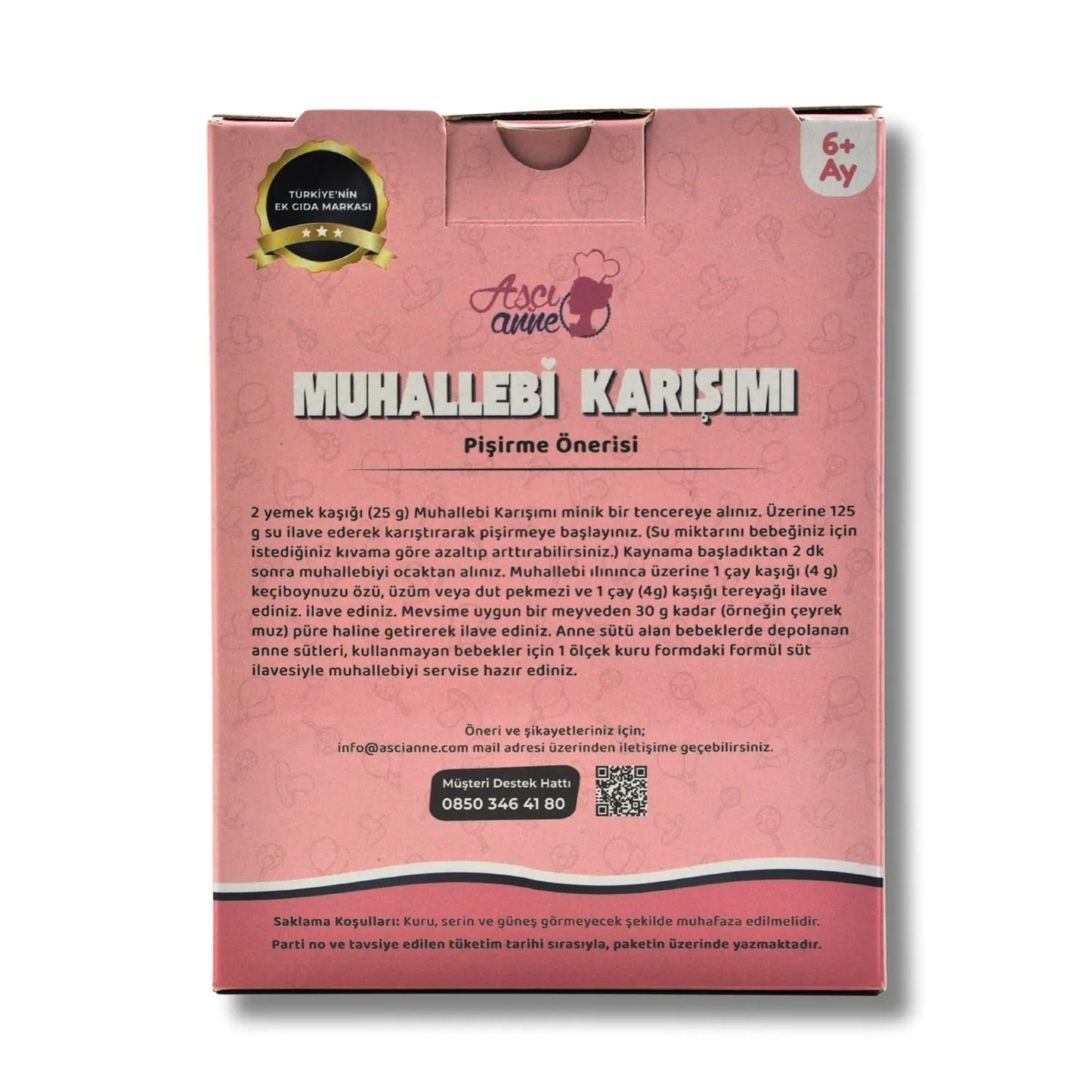 Aşçı Anne Sade Muhallebi Karışımı