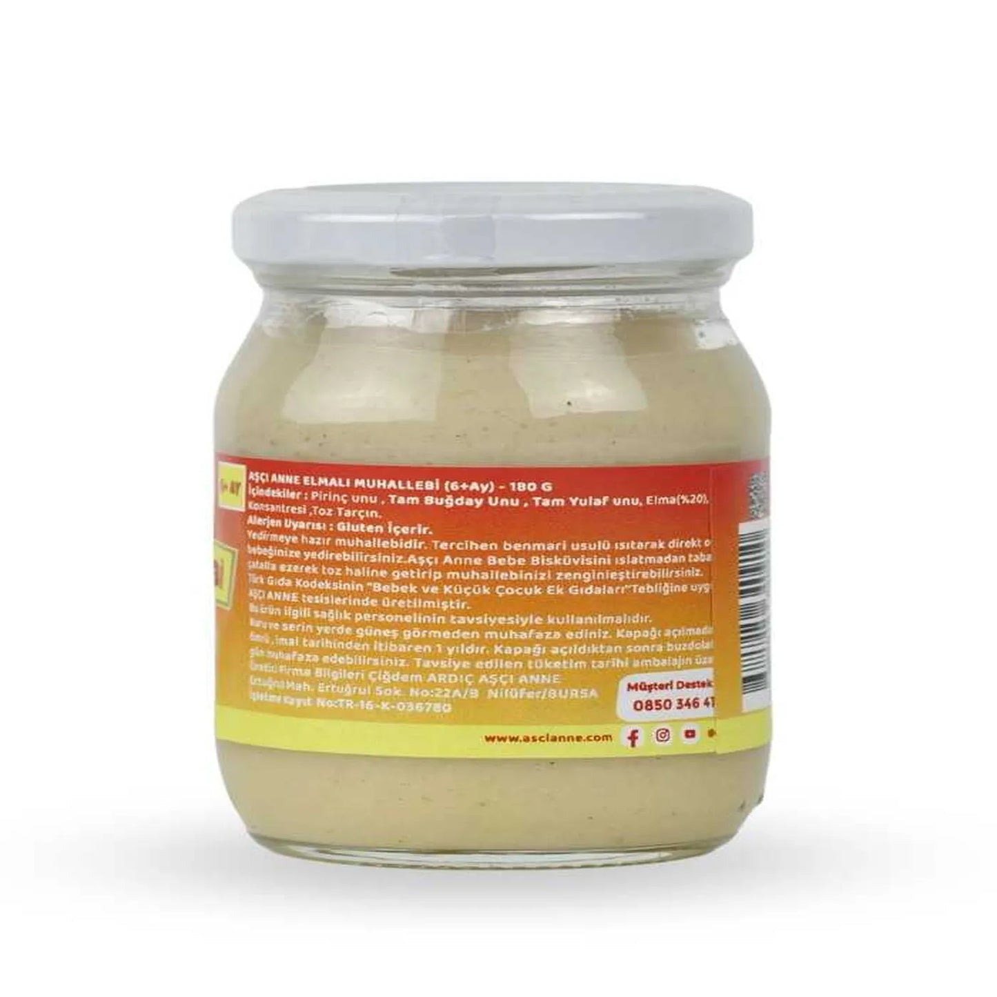 Aşçı Anne Elmalı Bebek Muhallebisi