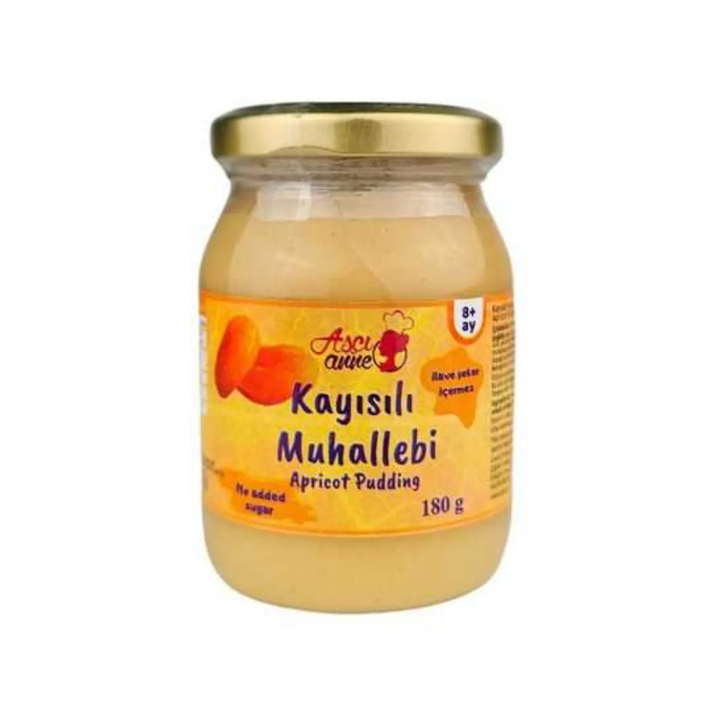 Aşçı Anne Kayısılı Muhallebi