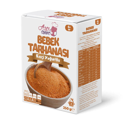 Aşçı Anne Bebek Tarhanası - Keçi Yoğurtlu 6+ Ay