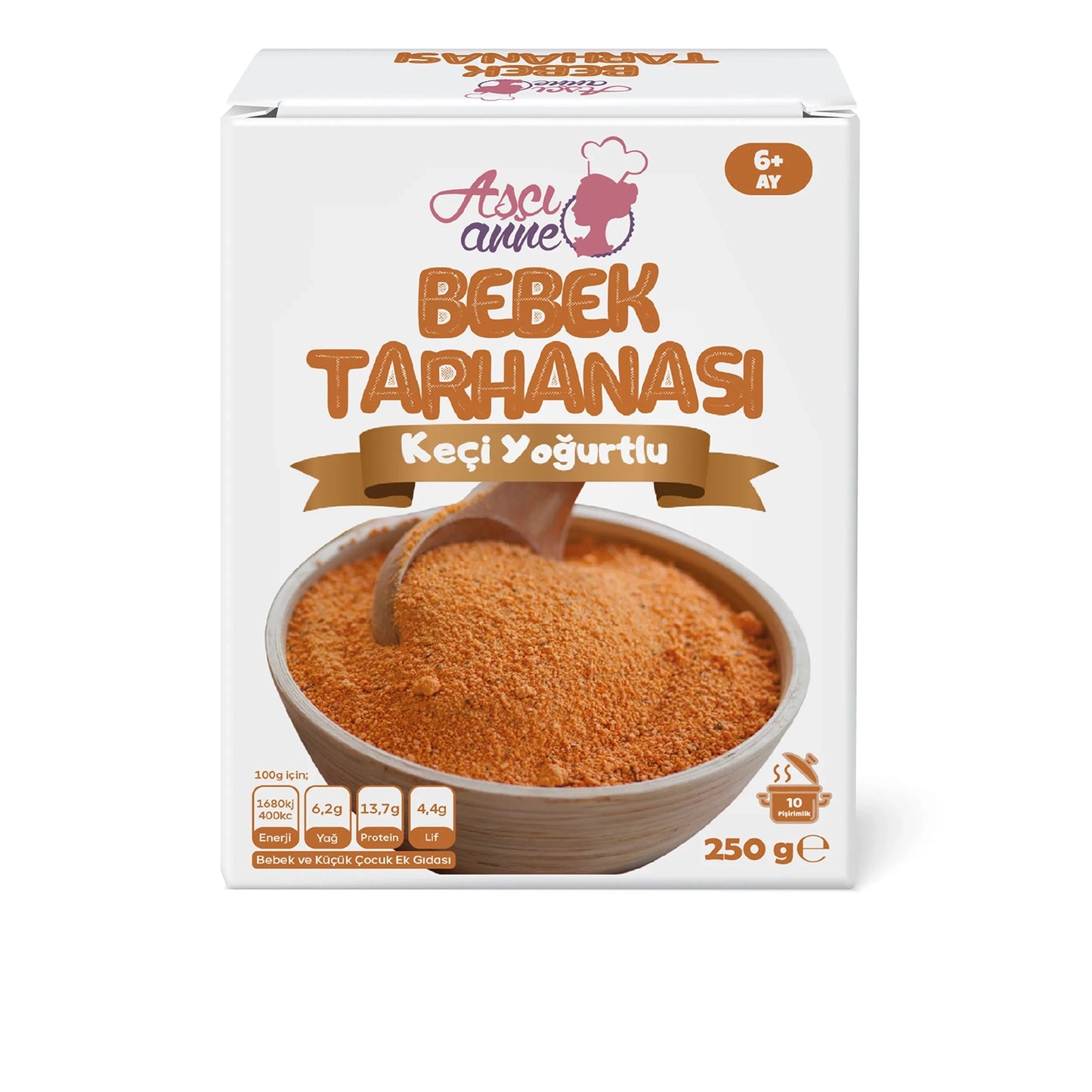 Aşçı Anne Bebek Tarhanası - Keçi Yoğurtlu 6+ Ay