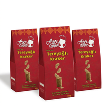 Aşçı Anne Çörek Otlu Tereyağlı Kraker 3’lü Paket • 3 × 80 g