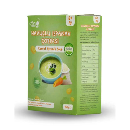 Aşçı Anne Havuçlu Ispanak Çorbası