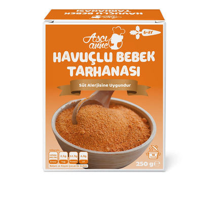 Aşçı Anne Havuçlu Bebek Tarhanası