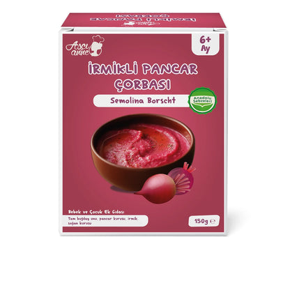 Aşçı Anne İrmikli Pancar Çorbası