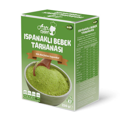 Aşçı Anne Ispanaklı Bebek Tarhanası