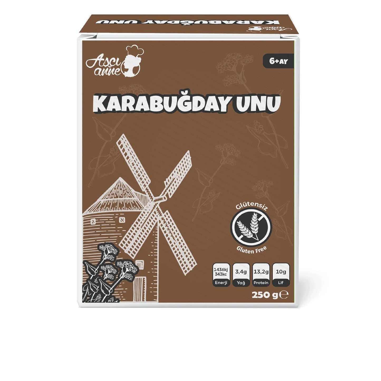 Aşçı Anne Karabuğday Unu