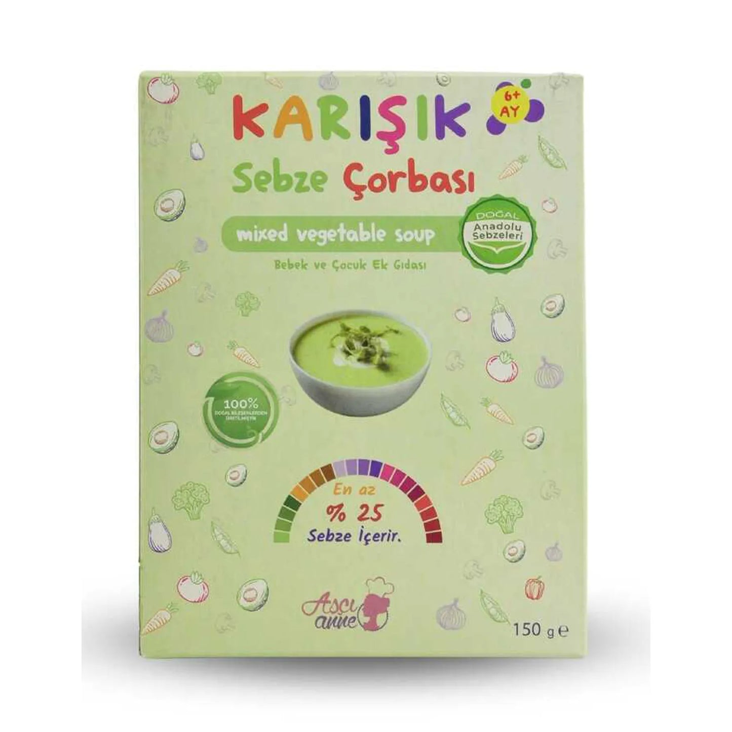 Aşçı Anne Karışık Sebze Çorbası