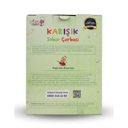 Aşçı Anne Karışık Sebze Çorbası