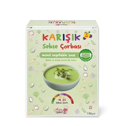 Aşçı Anne Karışık Sebze Çorbası