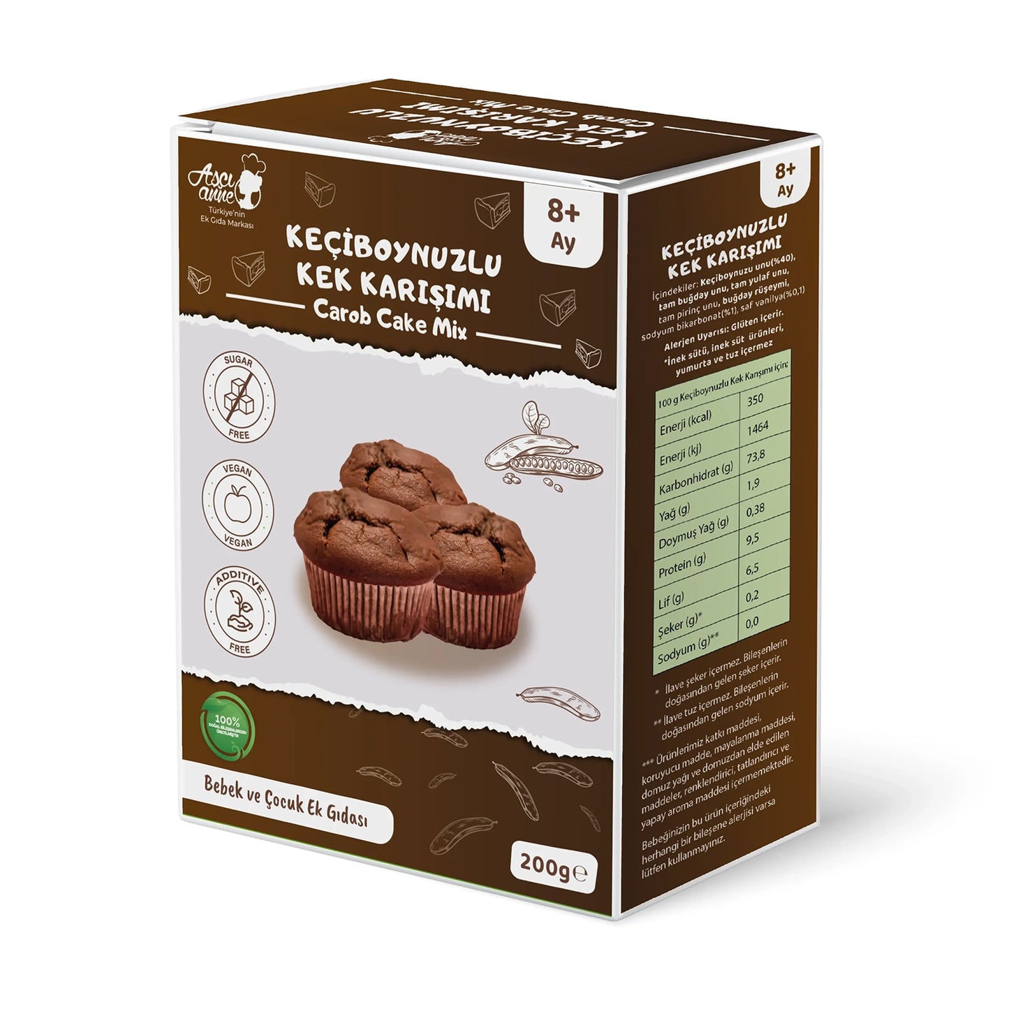 Aşçı Anne Keçiboynuzlu Kek Karışımı