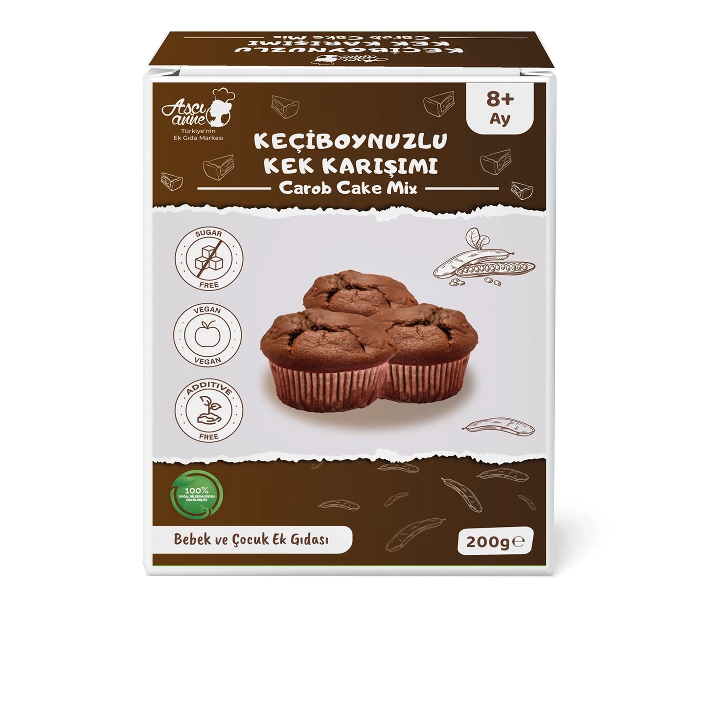 Aşçı Anne Keçiboynuzlu Kek Karışımı