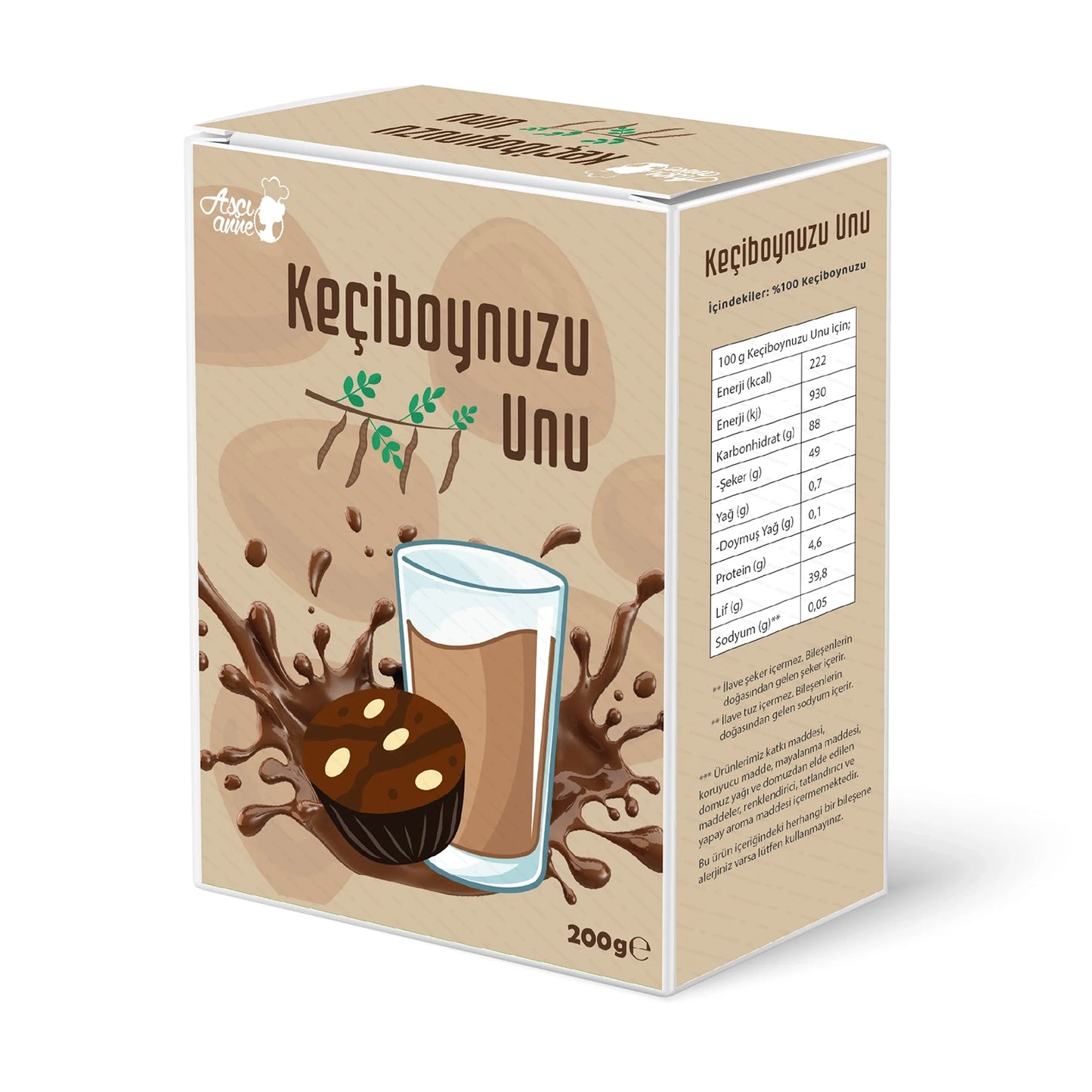 Aşçı Anne Keçiboynuzu Unu