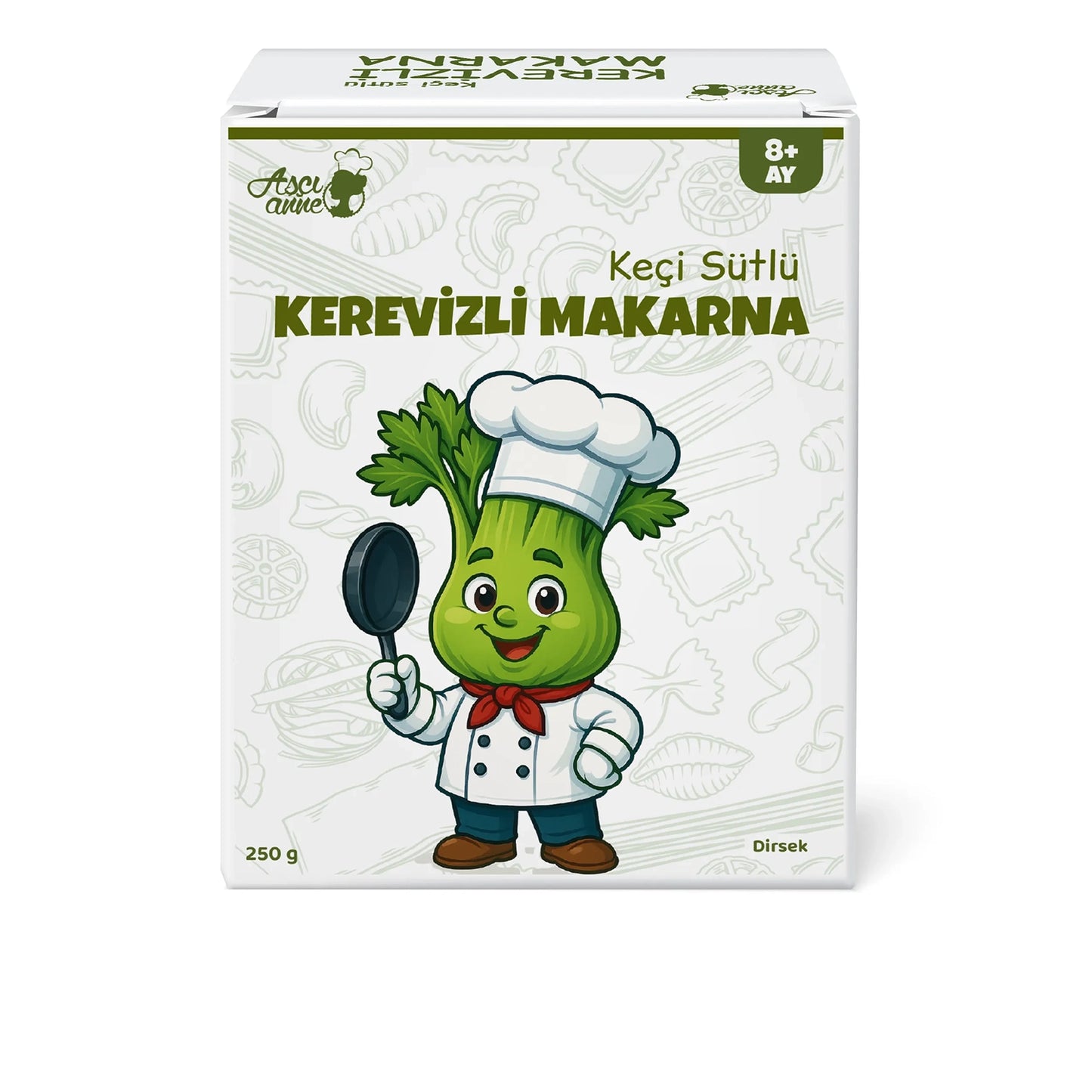 Aşçı Anne Kerevizli Makarna (Dirsek)