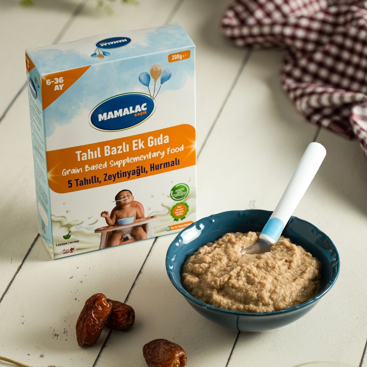 Aşçı Anne Mamalac 5 Tahıllı Zeytinyağlı Hurmalı